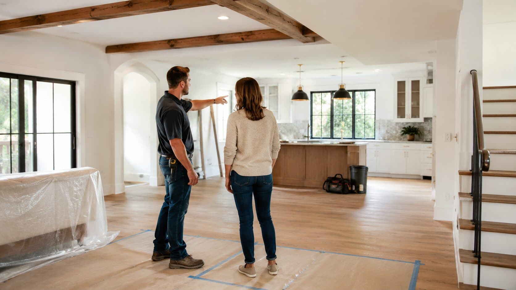 Remodelación y renovación de toda la casa en Washington