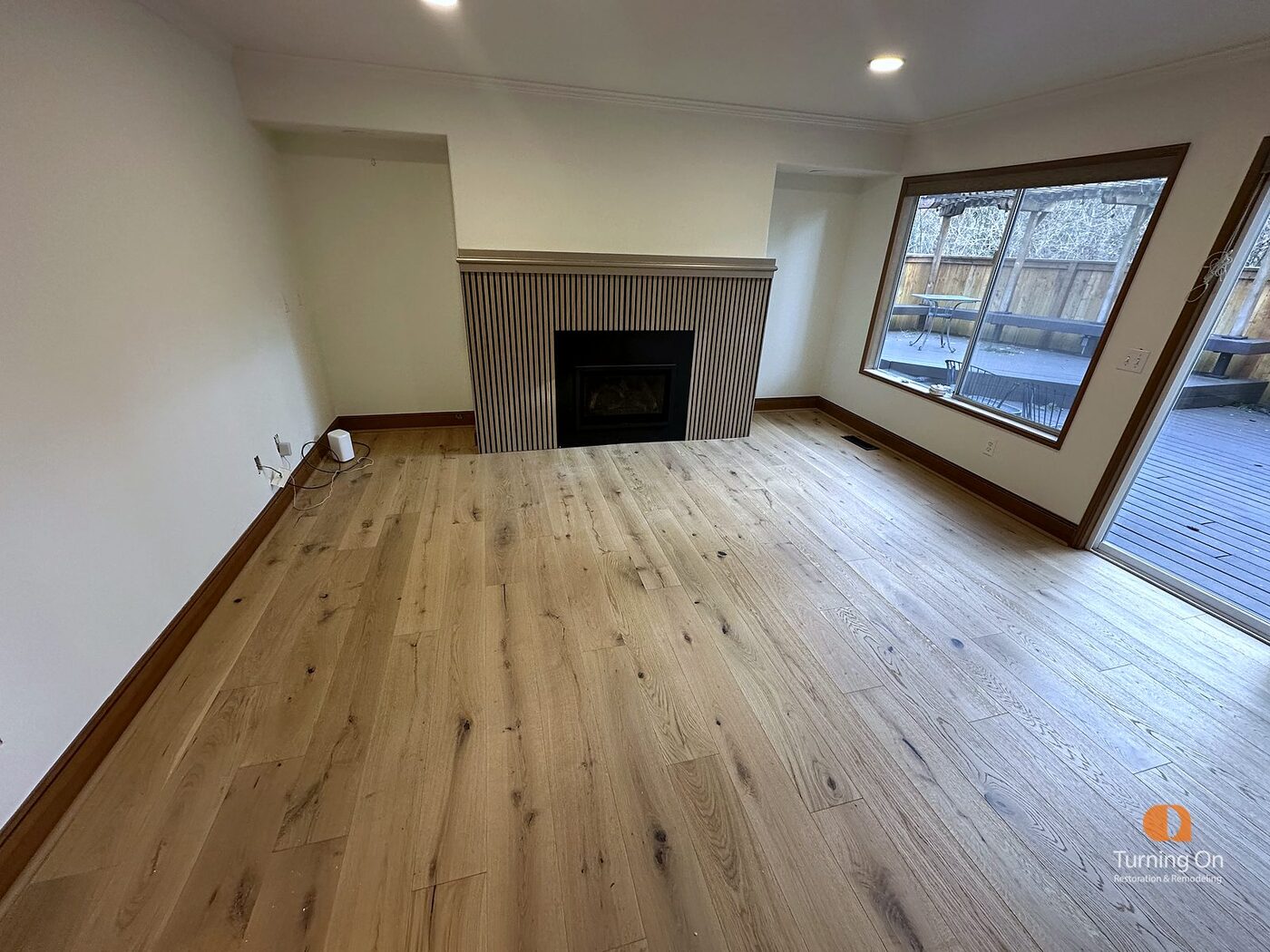Fireplace, Bathroom & Siding Remodel